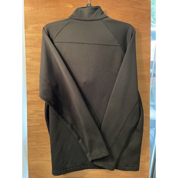 Columbia Pullover Men’s Size L Black 1/4 Zip Long Sleeve Fleece - Picture 2 of 9
